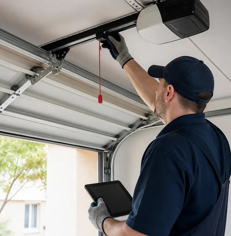 Off Track Door Repair in Zephyrhills